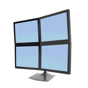 Ergotron DS100 Free-Standing Quad Monitor Arm