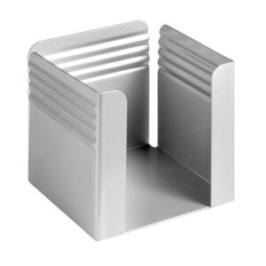 Fluted Steel Paper Cube