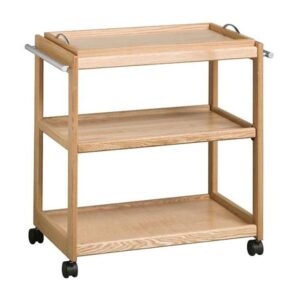Contract Wooden Tea Trolley With Removable Butler's Tray