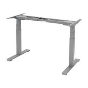 Cambio Height Adjustable Bench Silver - Base only