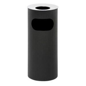 Standing Ashtray-Litter Bin (with Stainless Steel Top)