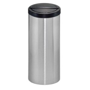 Innovation Stainless Steel Standing Litter Bin, With Plastic Swivel Lid