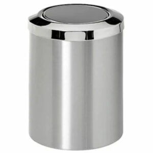 Mini Bin Stainless Steel Grade 304 Bin, Stainless Swivel Lid