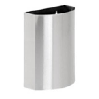 Half Moon Wall Mounted Waste Paper Bin